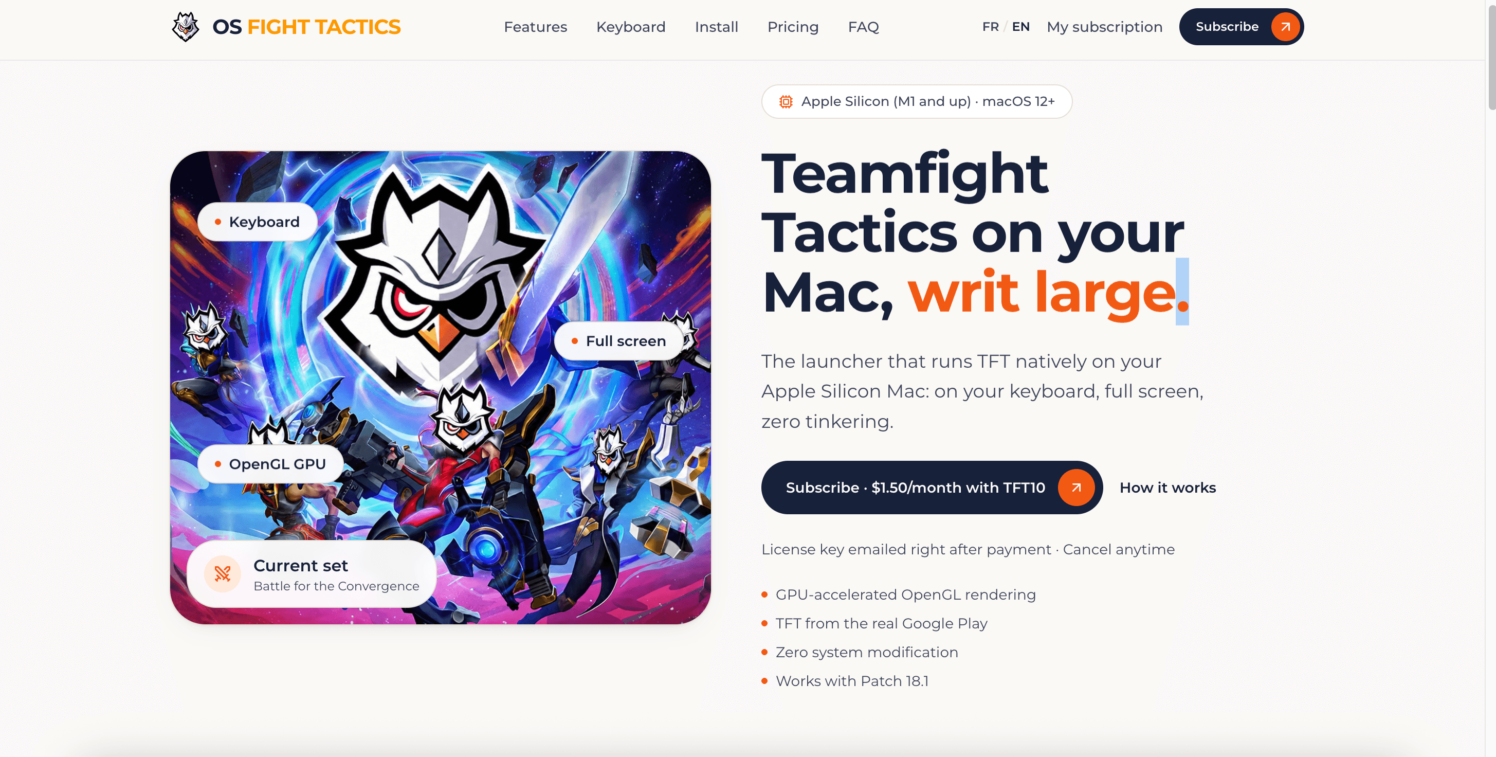 OS Fight Tactics preview